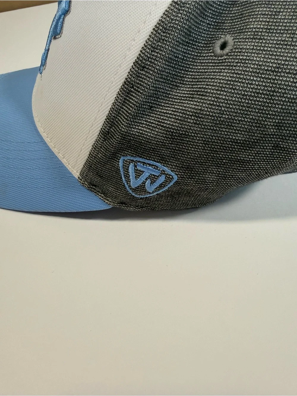 Top of the World North Carolina Tar Heels One Size Cap Hat Light Blue White Gray